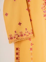 2 Piece - Embroidered Khaddar Suit S110728