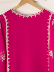 Pure Chiffon Embroidered ShirtS110941