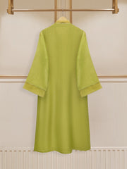 2 Piece - Pure Cotton Net Embroidered Suit S110032