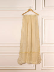3 Piece- Pure Khaddi Silk Embroidered Suit S111586