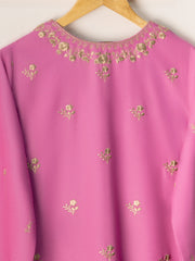 3 Piece- Embroidered Karandi Suit S110777