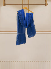 3 Piece - Pure Raw Silk Embroidered Suit S109741