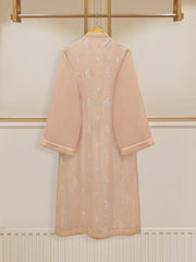 2 Piece - Pure Cotton Net Embroidered Suit S110460