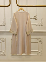 3 Piece - Pure Embroidered Cotton Net Suit S111634