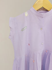 (Kids) Embroidered Cambric Shirt KD-034B