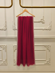 3 Piece - Pure Embroidered Cotton Net Suit S111910