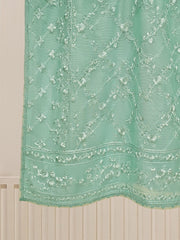 2 Piece - Pure Cotton Net Embroidered Suit S110191