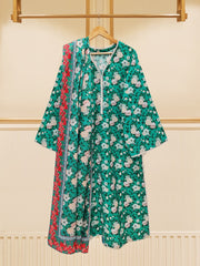 (Unstitched) 3 Piece - Pure Printed Cambric Suit FF2126