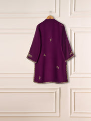 3 Piece- Pure Cotton Net Embroidered Suit S111238
