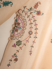 3 Piece- Pure Khaddi Silk Embroidered Suit S111508