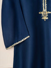 3 Piece- Pure Cotton Net Embroidered Suit S110760