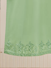 (Unstitched) 3 Piece - Pure Embroidered Cambric Suit FF-2175