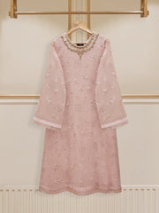 3 Piece - Pure Chiffon Embroidered Suit S110260