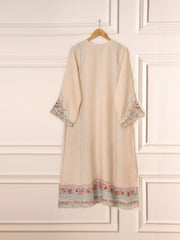 3 Piece - Pure Organza Embroidered Suit S111560
