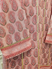 2 Piece - Digital Printed Embroidered Lawn Suit S111604