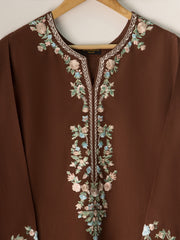 2 Piece - Embroidered Khaddar Suit S110735