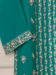 Pure Chiffon Embroidered Shirt S110942