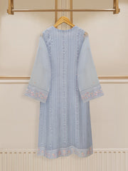 3 Piece - Embroidered Chiffon Suit S109614