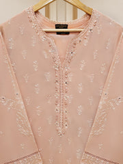 3 Piece - Embroidered Swiss Voile Suit S109773