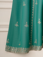 2 Piece- Embroidered Karandi Frock S110795