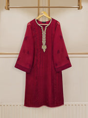2 Piece - Embroidered Chiffon Suit S109788