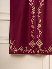 2 Piece - Embroidered Jacquard Suit S111581