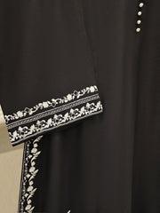 2 Piece- Pure Silk Net Embroidered Suit S111900