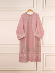 3 Piece - Pure Organza Embroidered Suit S111558
