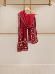 (Unstitched) 3 Piece - Pure Embroidered Cambric Suit FF-2155