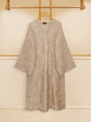 2 Piece - Pure Raw Silk Embroidered Suit S109417