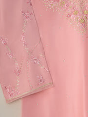 2 Piece - Pure Embroidered Raw Silk Suit S111148