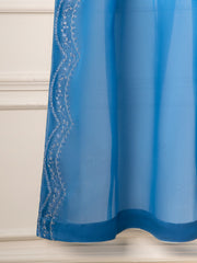 3 Piece - Pure Embroidered Raw Silk Suit S111170