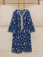 3 Piece - Embroidered Chiffon Suit S109778