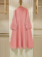 3 Piece - Pure Cotton Net Embroidered Suit S111441