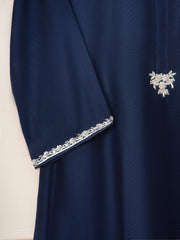 3 Piece - Pure Cotton Net Embroidered Suit S111535