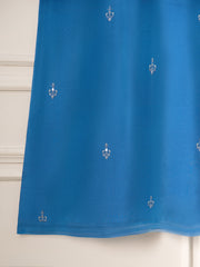 3 Piece - Pure Embroidered Raw Silk Suit S111170