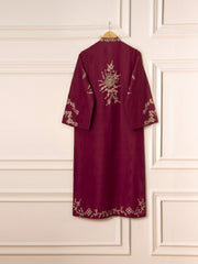 2 Piece - Embroidered Jacquard Suit S111581