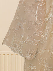 2 Piece - Pure Raw Silk Embroidered Suit S109417