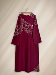 Embroidered Kora Cotton Shirt Look 136