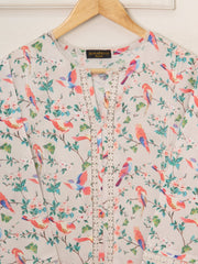 2 Piece - Digital Printed Cambric Suit S111320