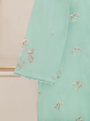 3 Piece - Embroidered Swiss Voile Suit S109820