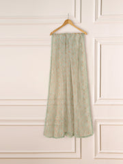 Digital Printed Organza Dupatta D000233