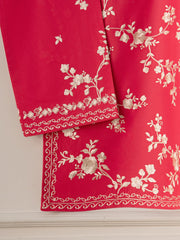 3 Piece - Embroidered Cambric Suit S110822