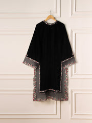 3 Piece- Embroidered Velvet Suit S110927
