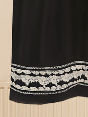 3 Piece - Pure Cotton Net Embroidered Suit S109615