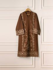 2 Piece - Embroidered Khaddar Suit S110720