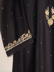 3 Piece- Pure Cotton Net Embroidered Suit S111058