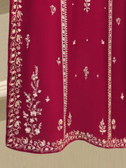 3 Piece - Pure Embroidered Cotton Net Suit S111910