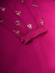 (Kids) 2 Piece - Embroidered Cambric Suit FKD-012