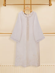 3 Piece - Pure Raw Silk Embroidered Suit S109412